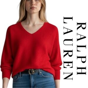 Ralph Lauren NWT Knit Sweater Red